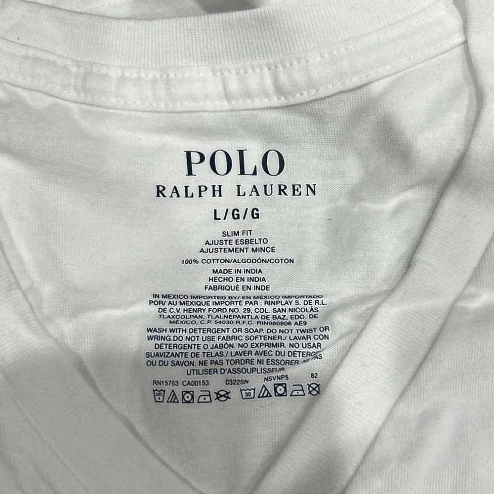 Polo New Mens Slim-fit V Neck undershirt 🔥 no offer item🔥